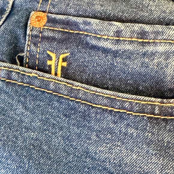FRYE Amari Wash High Rise Cropped Straight Leg Jeans Womens Size 10 30 NWT - Picture 7 of 9